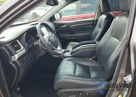 2015 Toyota Highlander Limited from USA, damaged, VIN 5TDDKRFH8FS153776